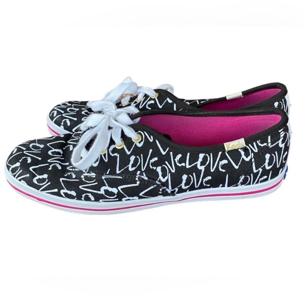 Kate Spade New York KEDS Sneakers Love black/white size 6
